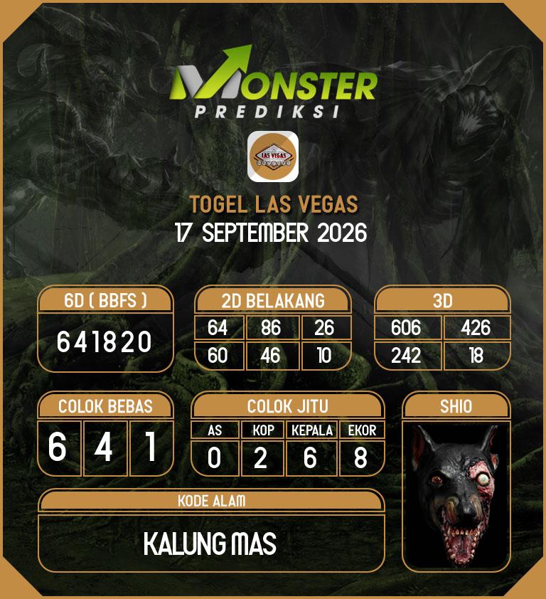 Kode-Monster-Las-Vegas-Hari-Kamis-17-September-2026