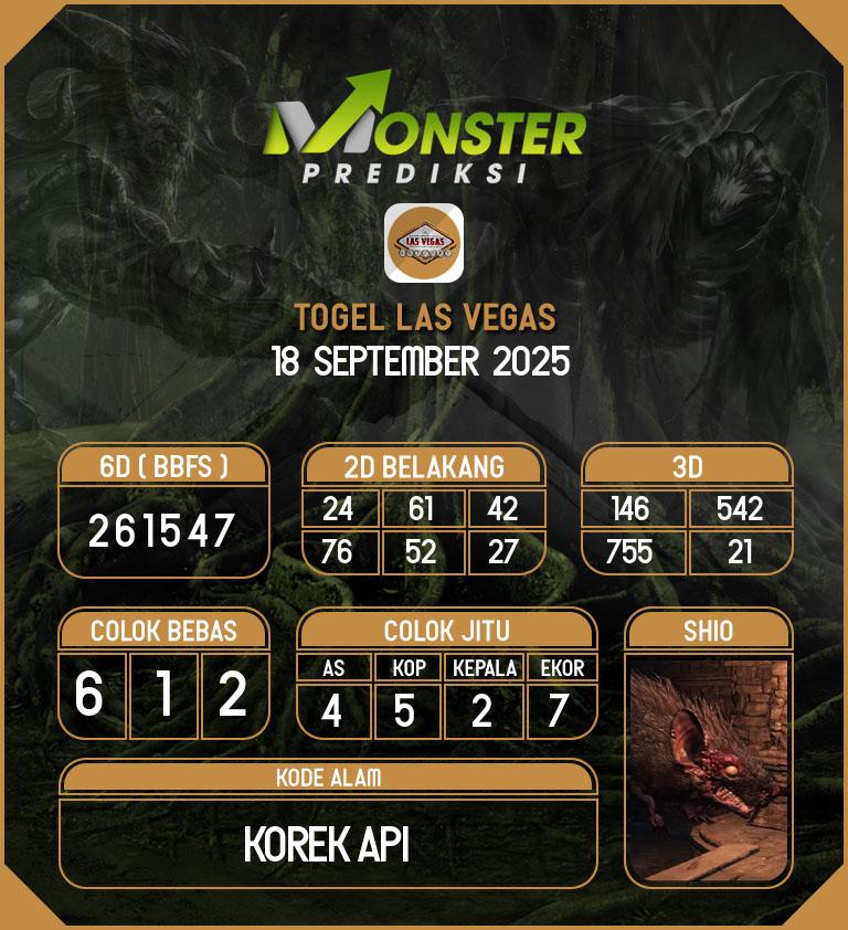 Kode-Monster-Las-Vegas-Hari-Kamis-18-September-2025