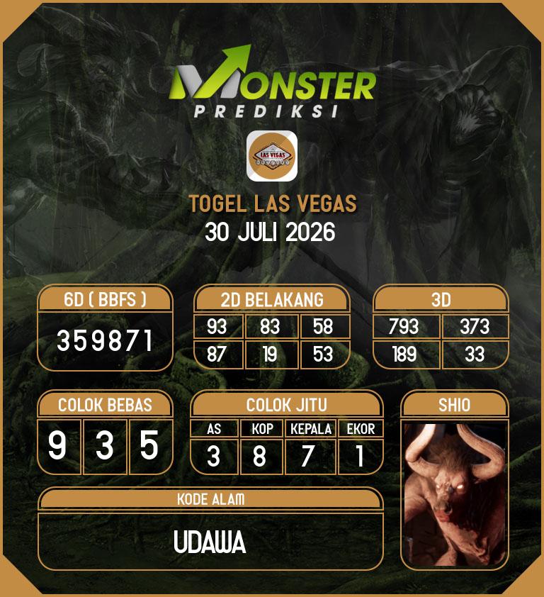 Kode-Monster-Las-Vegas-Hari-Kamis-30-Juli-2026