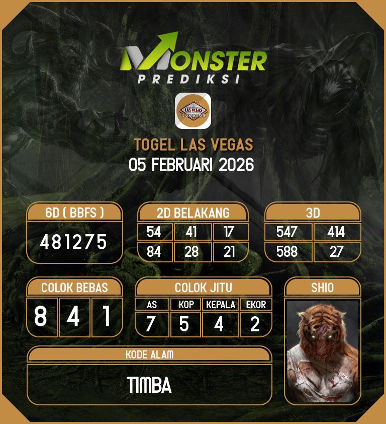 Kode-Monster-Las-Vegas-Hari-Kamis-5-Februari-2026