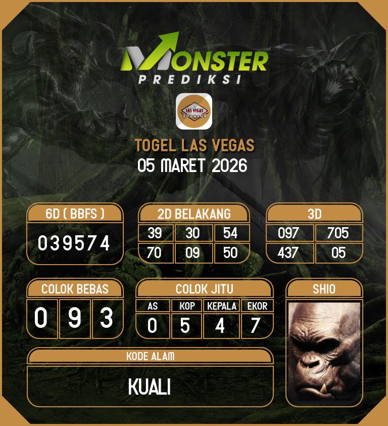 Kode-Monster-Las-Vegas-Hari-Kamis-5-Maret-2026