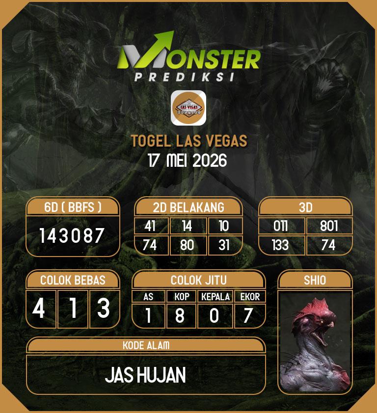 Kode-Monster-Las-Vegas-Hari-Minggu-17-Mei-2026