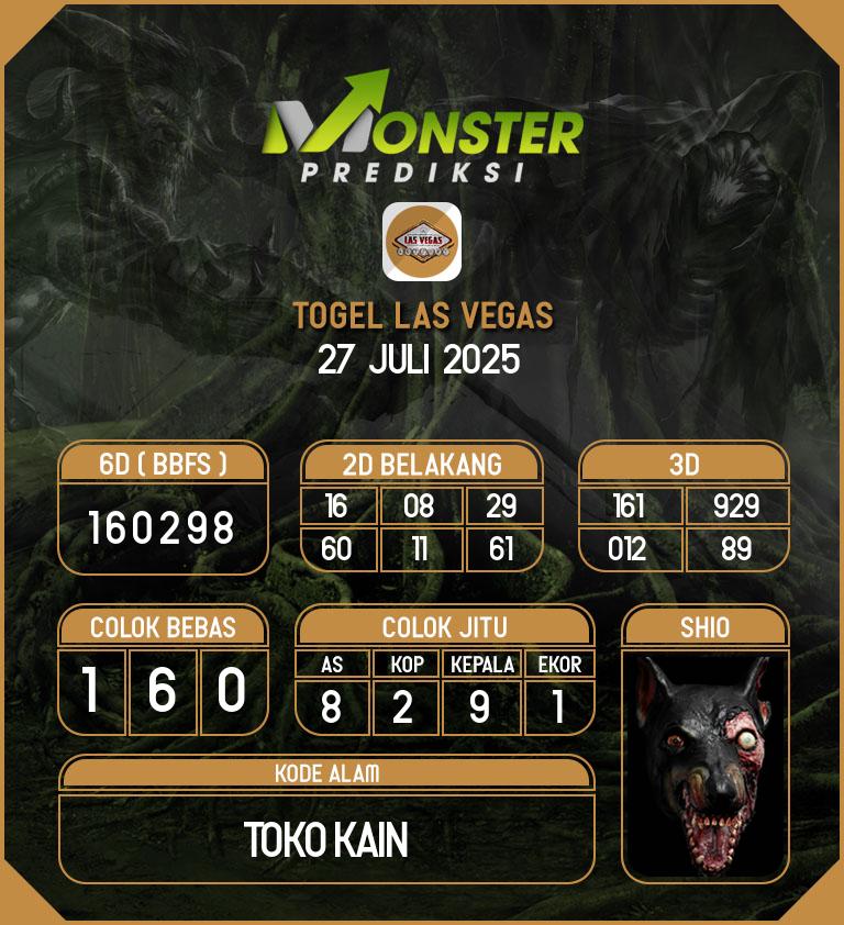 Kode-Monster-Las-Vegas-Hari-Minggu-27-Juli-2025