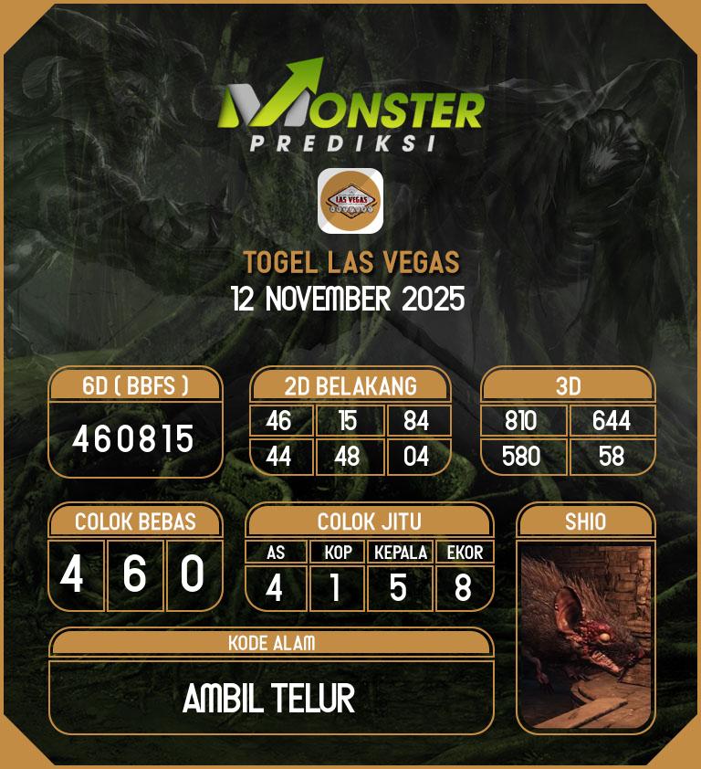 Kode-Monster-Las-Vegas-Hari-Rabu-12-November-2025