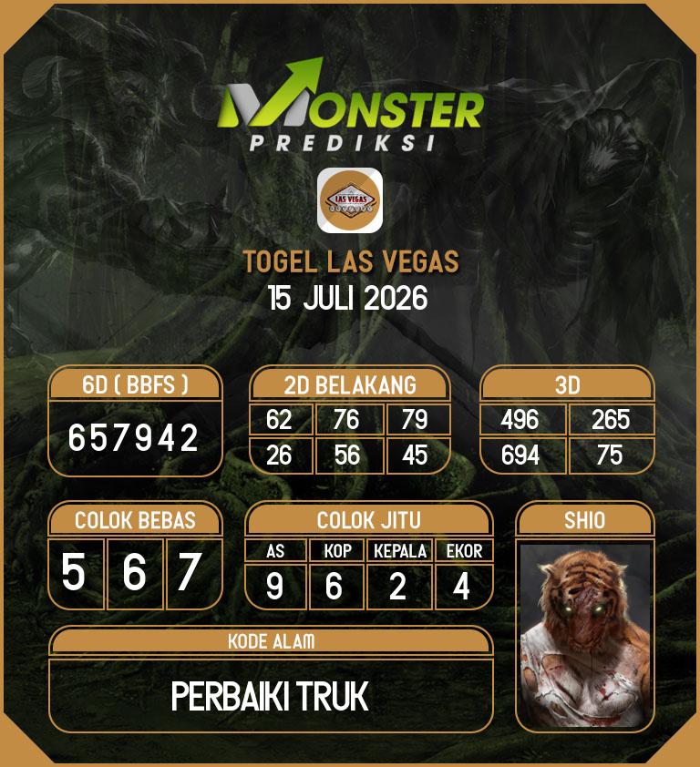 Kode-Monster-Las-Vegas-Hari-Rabu-15-Juli-2026