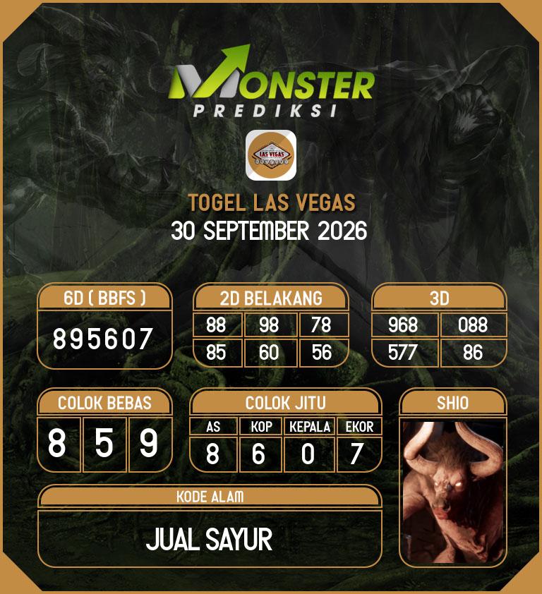 Kode-Monster-Las-Vegas-Hari-Rabu-30-September-2026