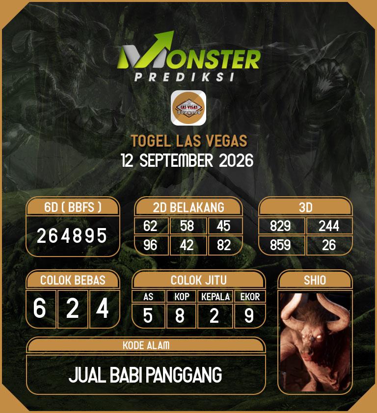 Kode-Monster-Las-Vegas-Hari-Sabtu-12-September-2026