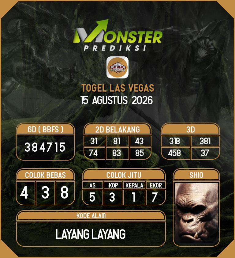 Kode-Monster-Las-Vegas-Hari-Sabtu-15-Agustus-2026