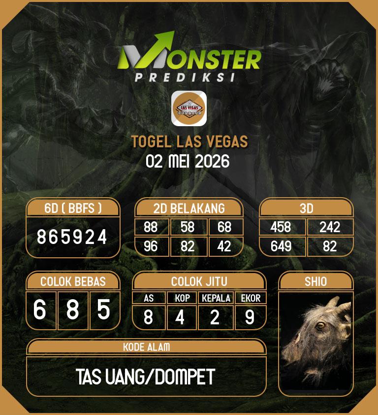 Kode-Monster-Las-Vegas-Hari-Sabtu-2-Mei-2026