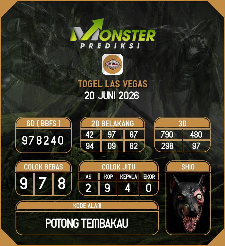 Kode-Monster-Las-Vegas-Hari-Sabtu-20-Juni-2026