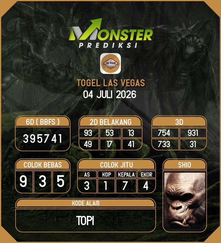 Kode-Monster-Las-Vegas-Hari-Sabtu-4-Juli-2026