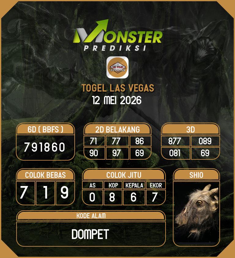 Kode-Monster-Las-Vegas-Hari-Selasa-12-Mei-2026