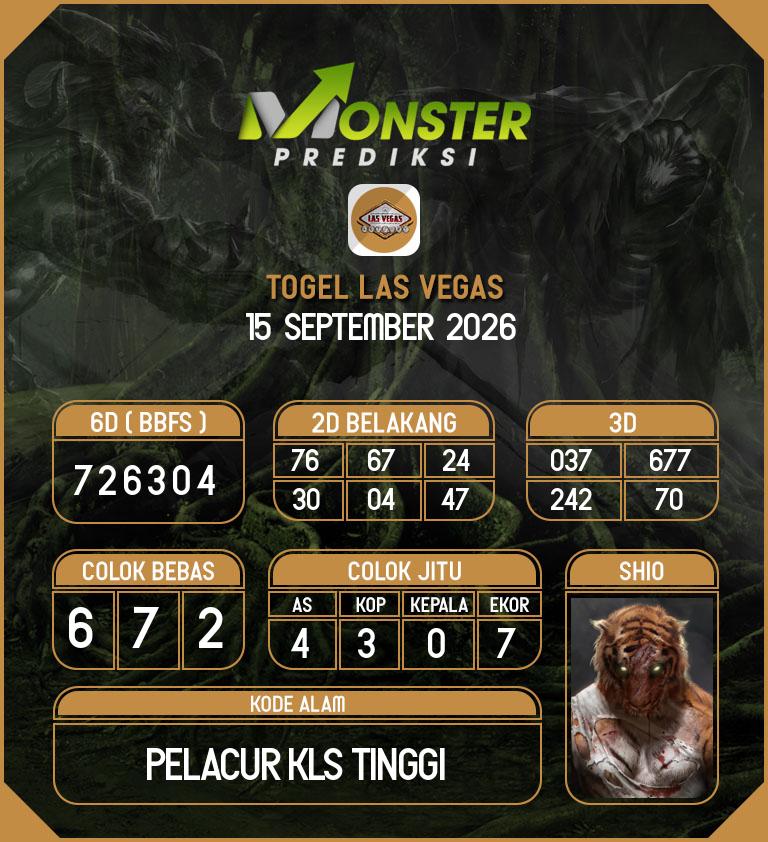 Kode-Monster-Las-Vegas-Hari-Selasa-15-September-2026