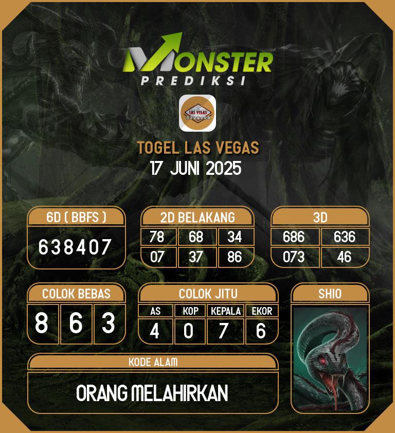Kode-Monster-Las-Vegas-Hari-Selasa-17-Juni-2025