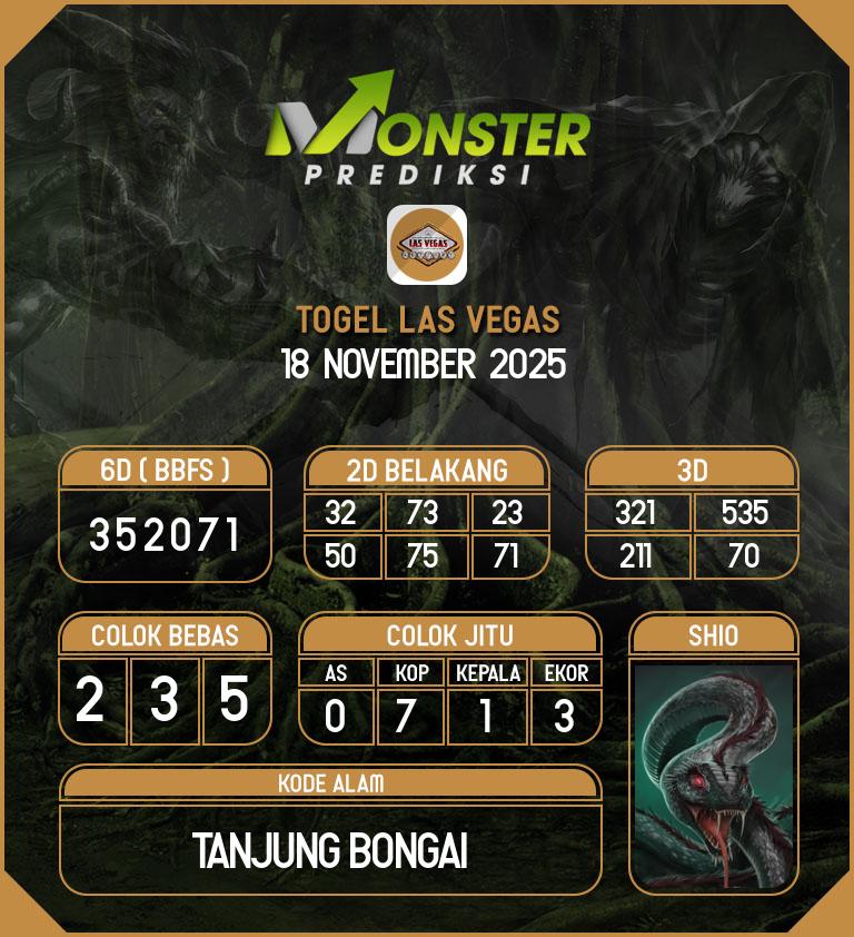 Kode-Monster-Las-Vegas-Hari-Selasa-18-November-2025
