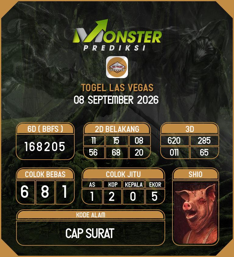 Kode-Monster-Las-Vegas-Hari-Selasa-8-September-2026