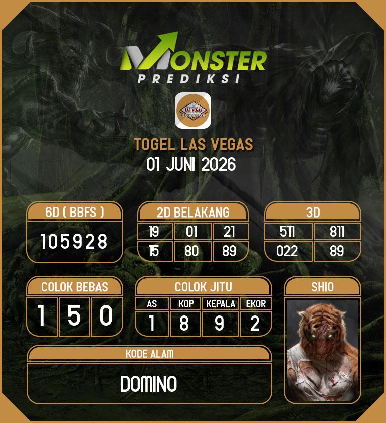 Kode-Monster-Las-Vegas-Hari-Senin-1-Juni-2026