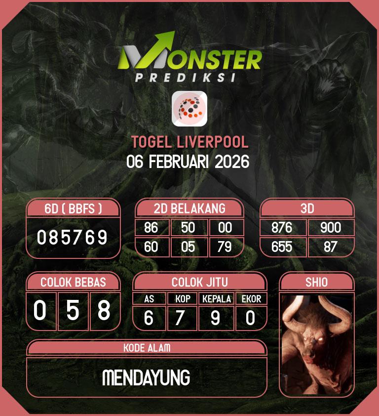 Kode-Monster-Liverpool-Hari-Jumat-6-Februari-2026