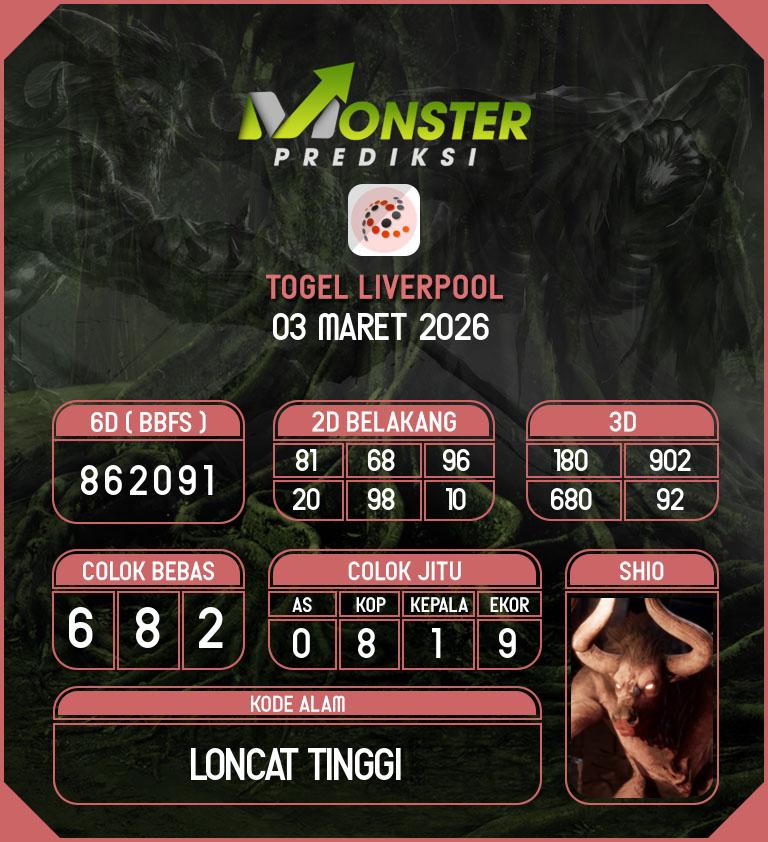 Kode-Monster-Liverpool-Hari-Selasa-3-Maret-2026