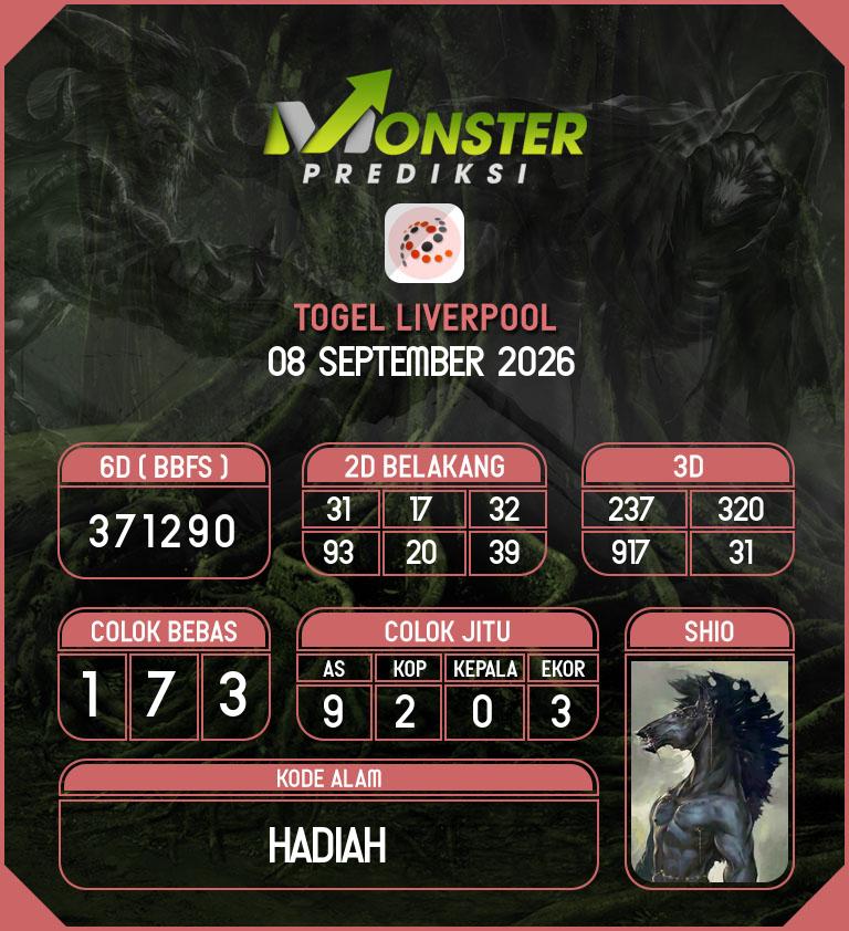 Kode-Monster-Liverpool-Hari-Selasa-8-September-2026