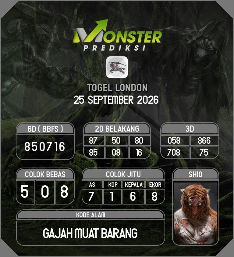 Kode-Monster-London-Hari-Jumat-25-September-2026