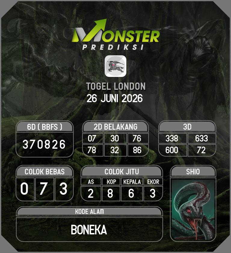 Kode-Monster-London-Hari-Jumat-26-Juni-2026