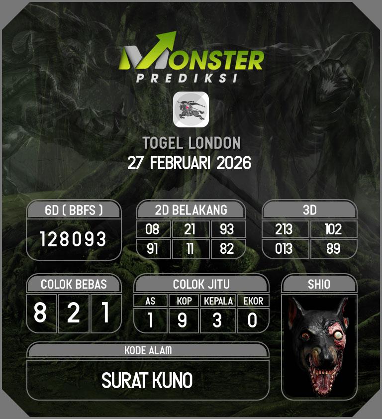 Kode-Monster-London-Hari-Jumat-27-Februari-2026