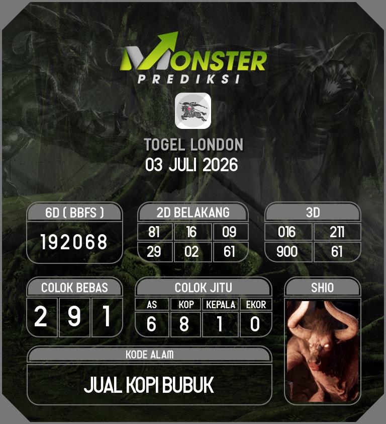 Kode-Monster-London-Hari-Jumat-3-Juli-2026