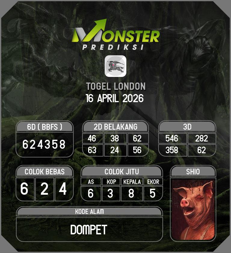Kode-Monster-London-Hari-Kamis-16-April-2026