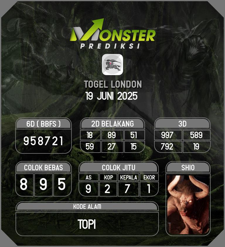 Kode-Monster-London-Hari-Kamis-19-Juni-2025