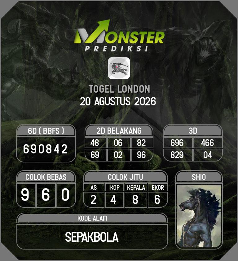 Kode-Monster-London-Hari-Kamis-20-Agustus-2026