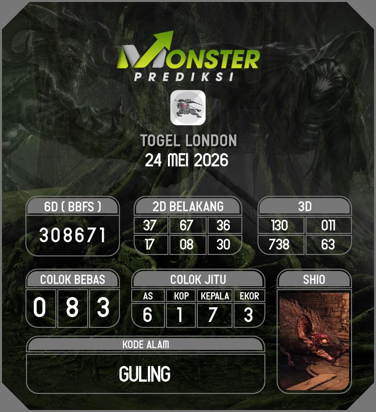 Kode-Monster-London-Hari-Minggu-24-Mei-2026