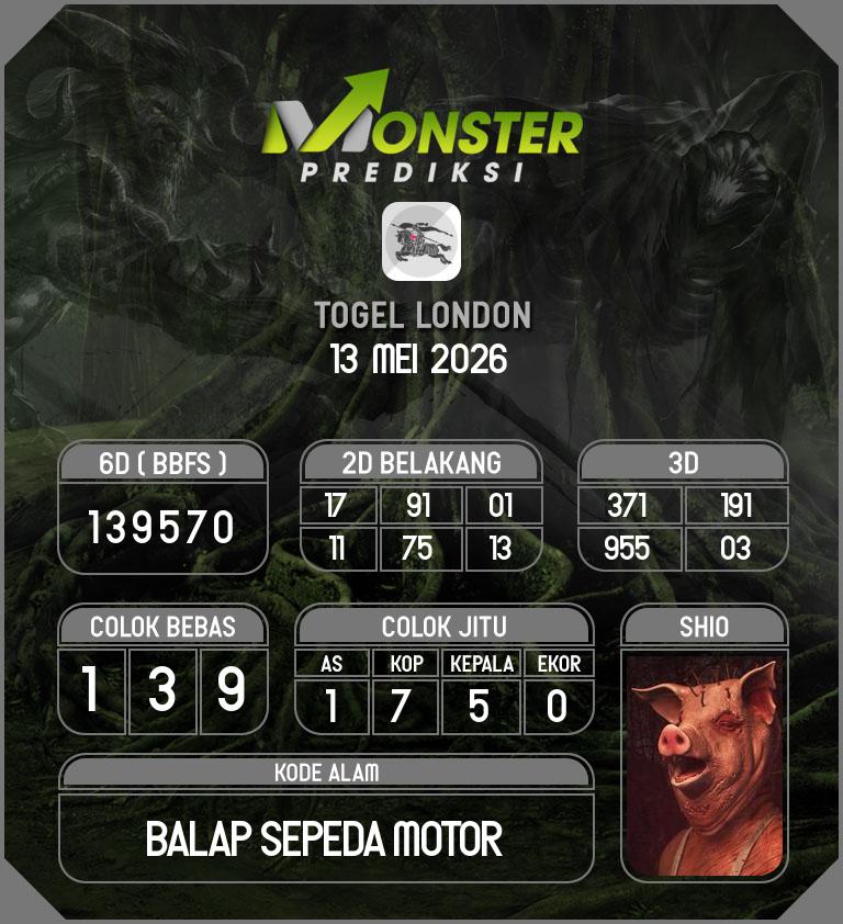 Kode-Monster-London-Hari-Rabu-13-Mei-2026