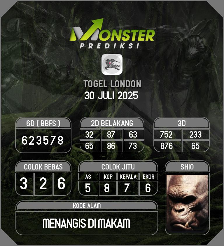 Kode-Monster-London-Hari-Rabu-30-Juli-2025