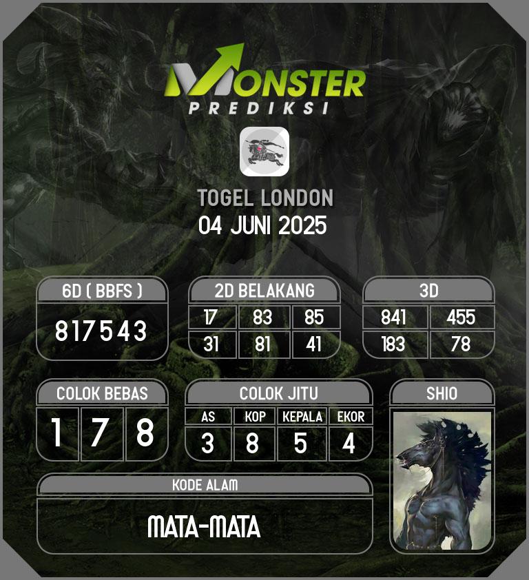 Kode-Monster-London-Hari-Rabu-4-Juni-2025