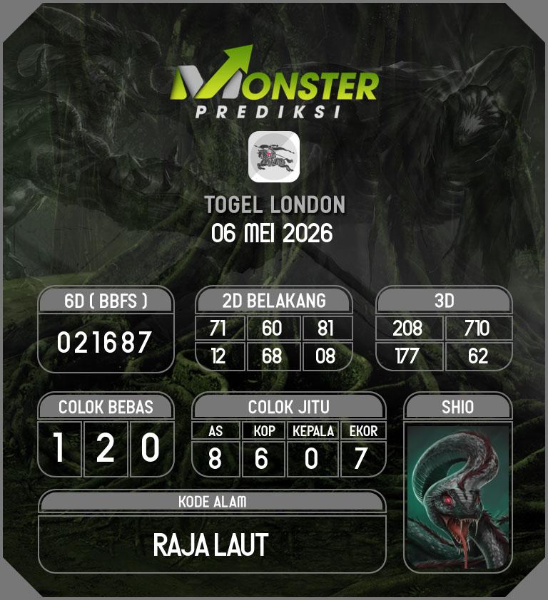 Kode-Monster-London-Hari-Rabu-6-Mei-2026