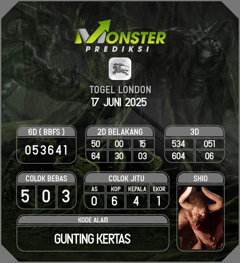 Kode-Monster-London-Hari-Selasa-17-Juni-2025