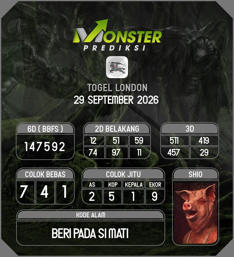 Kode-Monster-London-Hari-Selasa-29-September-2026