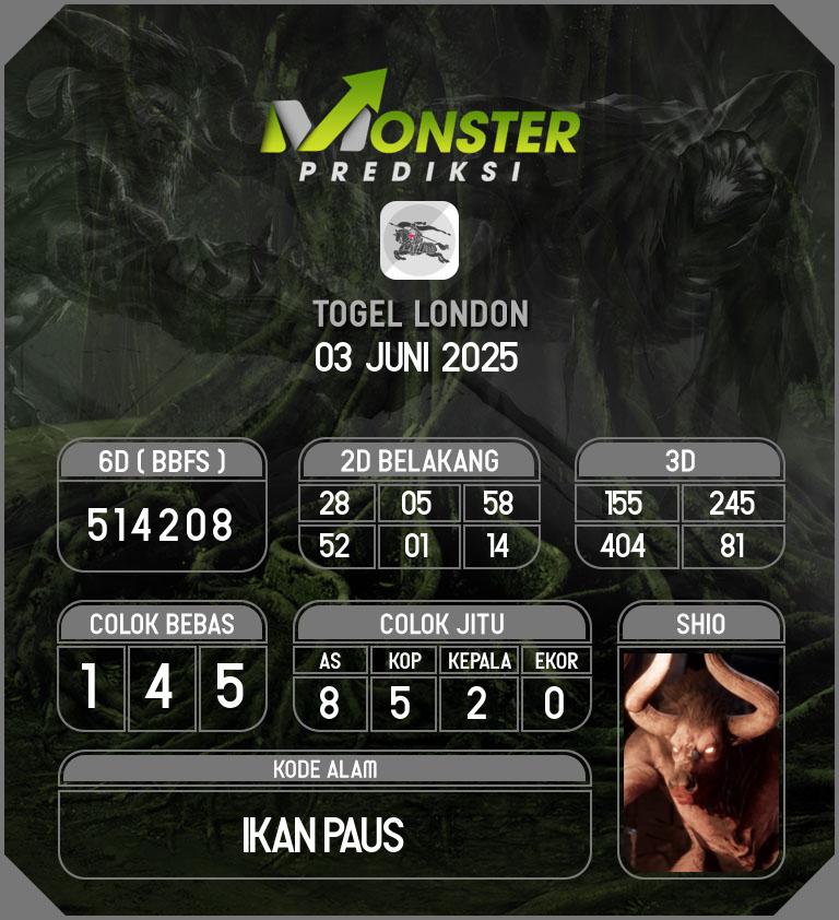 Kode-Monster-London-Hari-Selasa-3-Juni-2025