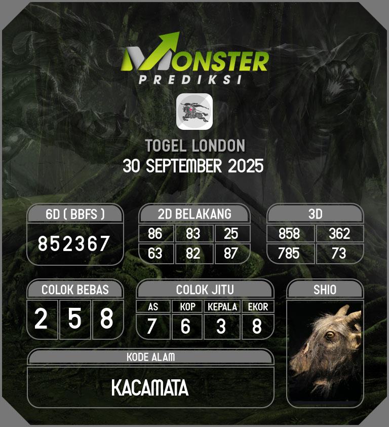 Kode-Monster-London-Hari-Selasa-30-September-2025