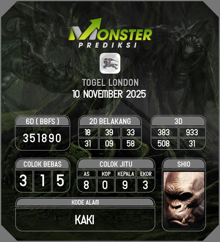 Kode-Monster-London-Hari-Senin-10-November-2025