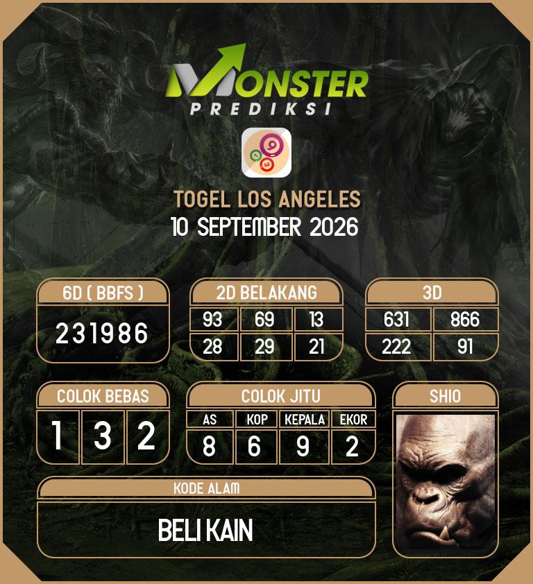 Kode-Monster-Los-Angeles-Hari-Kamis-10-September-2026
