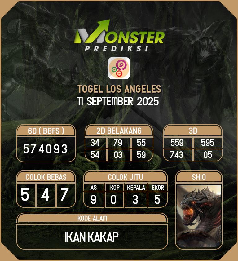 Kode-Monster-Los-Angeles-Hari-Kamis-11-September-2025