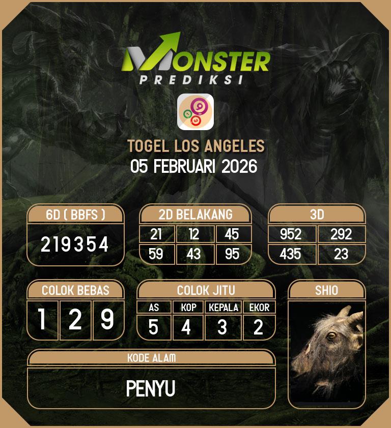 Kode-Monster-Los-Angeles-Hari-Kamis-5-Februari-2026