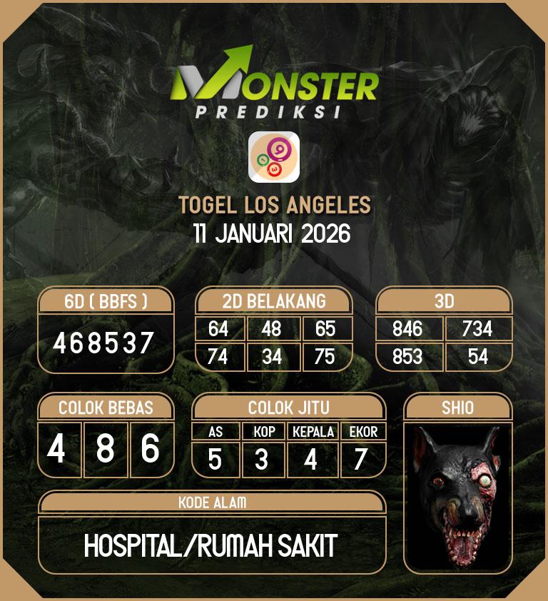 Kode-Monster-Los-Angeles-Hari-Minggu-11-Januari-2026