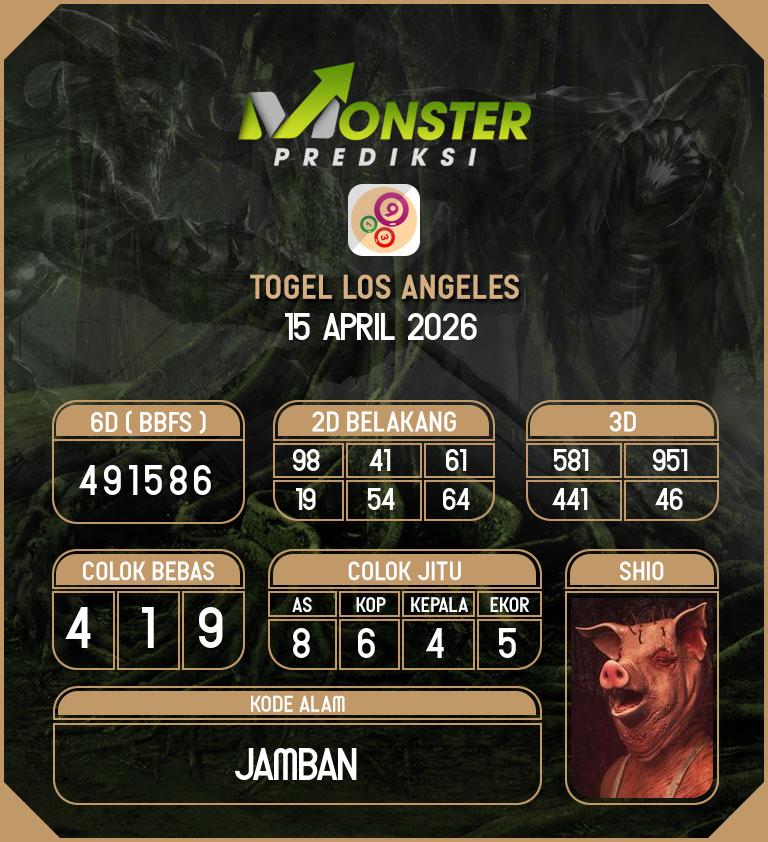 Kode-Monster-Los-Angeles-Hari-Rabu-15-April-2026