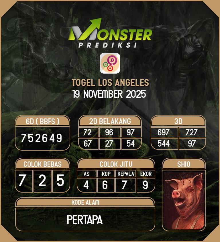 Kode-Monster-Los-Angeles-Hari-Rabu-19-November-2025