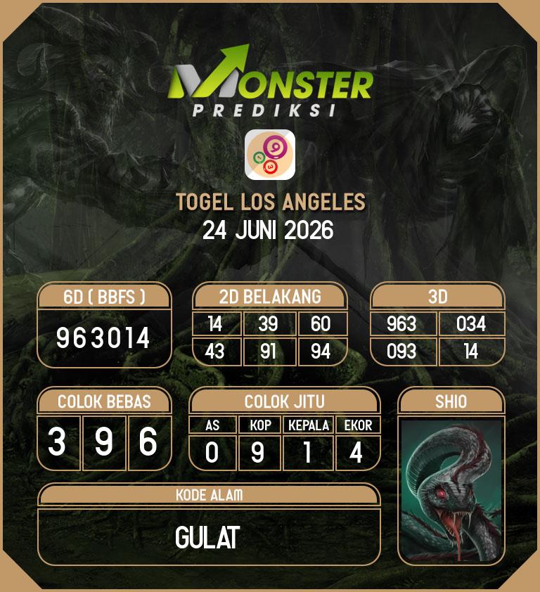 Kode-Monster-Los-Angeles-Hari-Rabu-24-Juni-2026