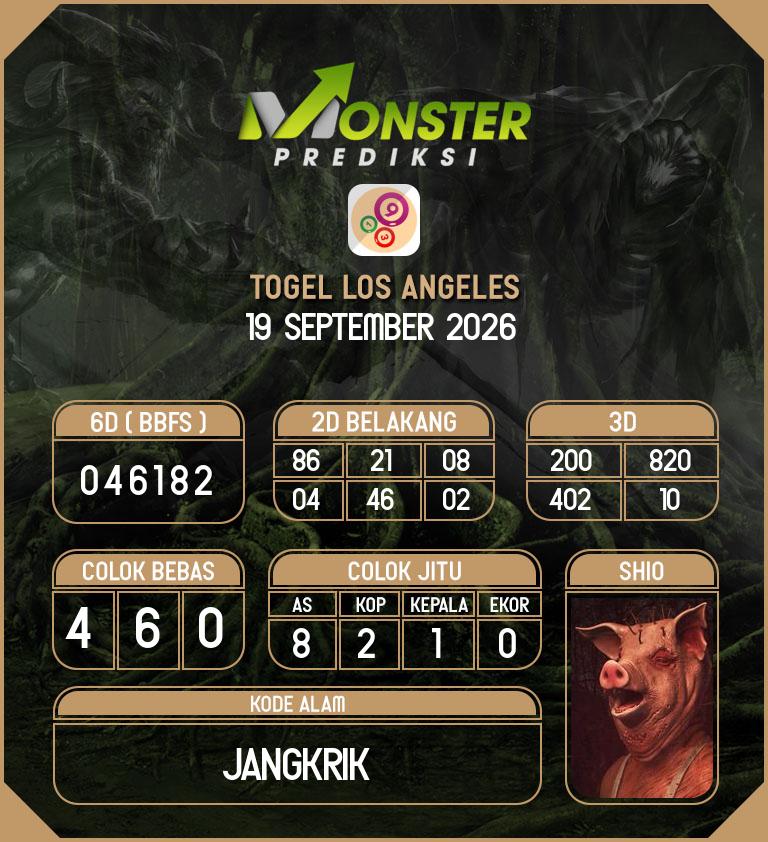Kode-Monster-Los-Angeles-Hari-Sabtu-19-September-2026
