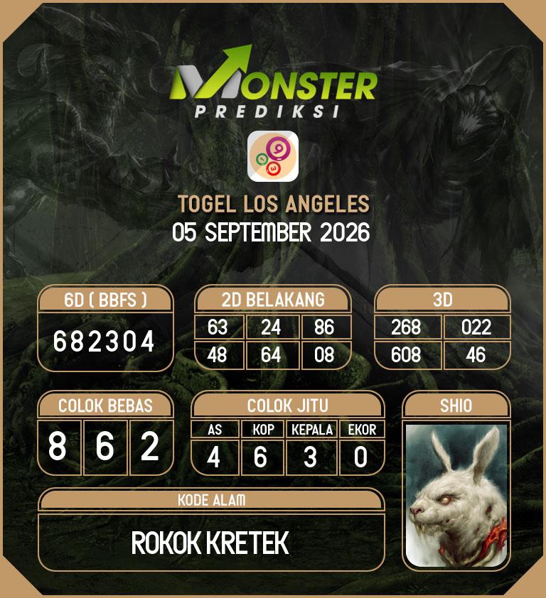 Kode-Monster-Los-Angeles-Hari-Sabtu-5-September-2026
